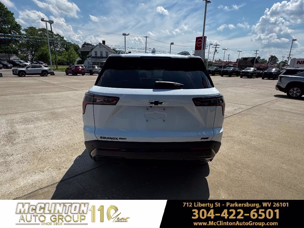 2026 Polar White Tricoat Chevrolet Equinox RS AWD SUV