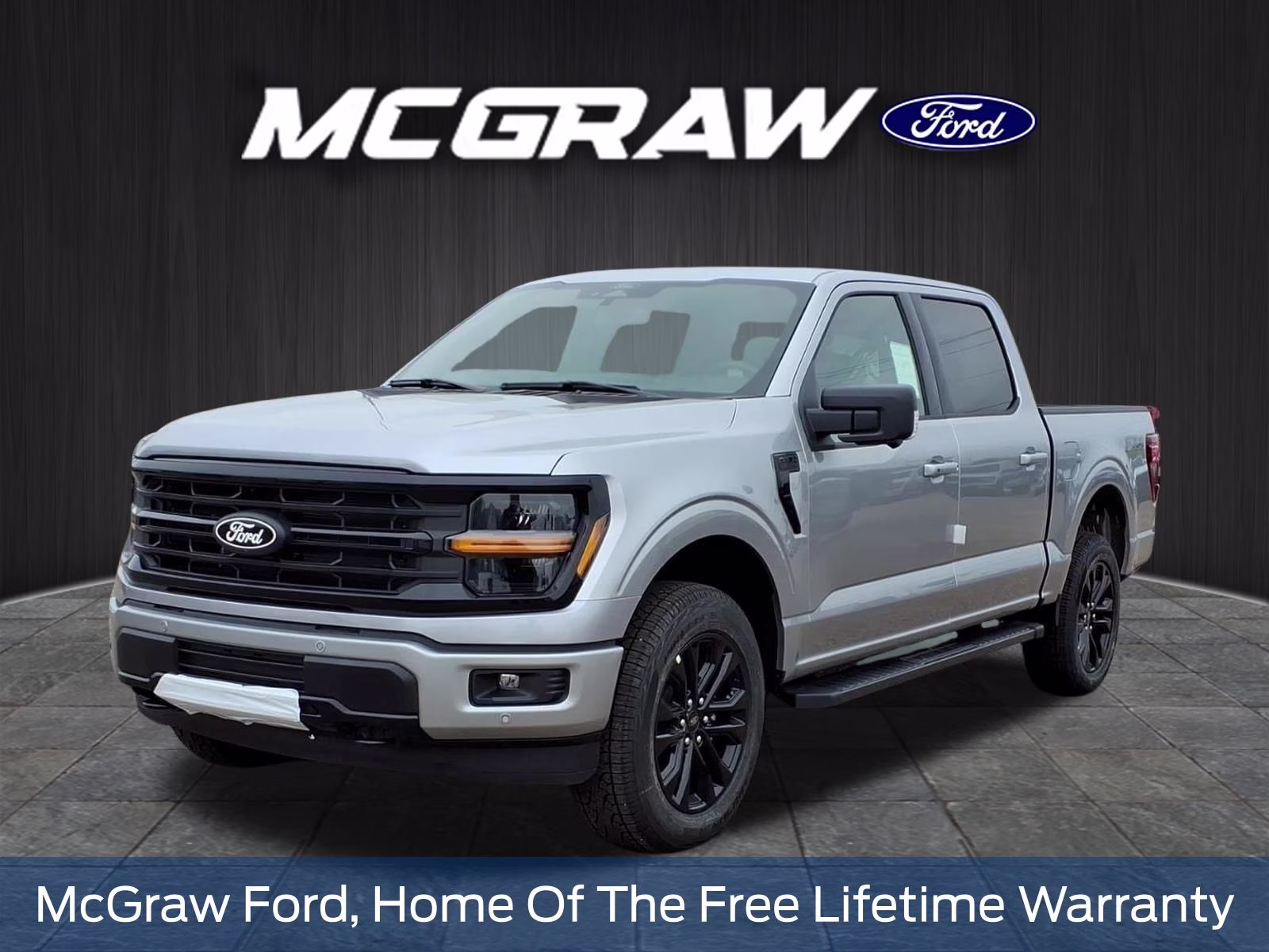 2026 Silver Metallic Ford F-150 XLT 4X4 Truck
