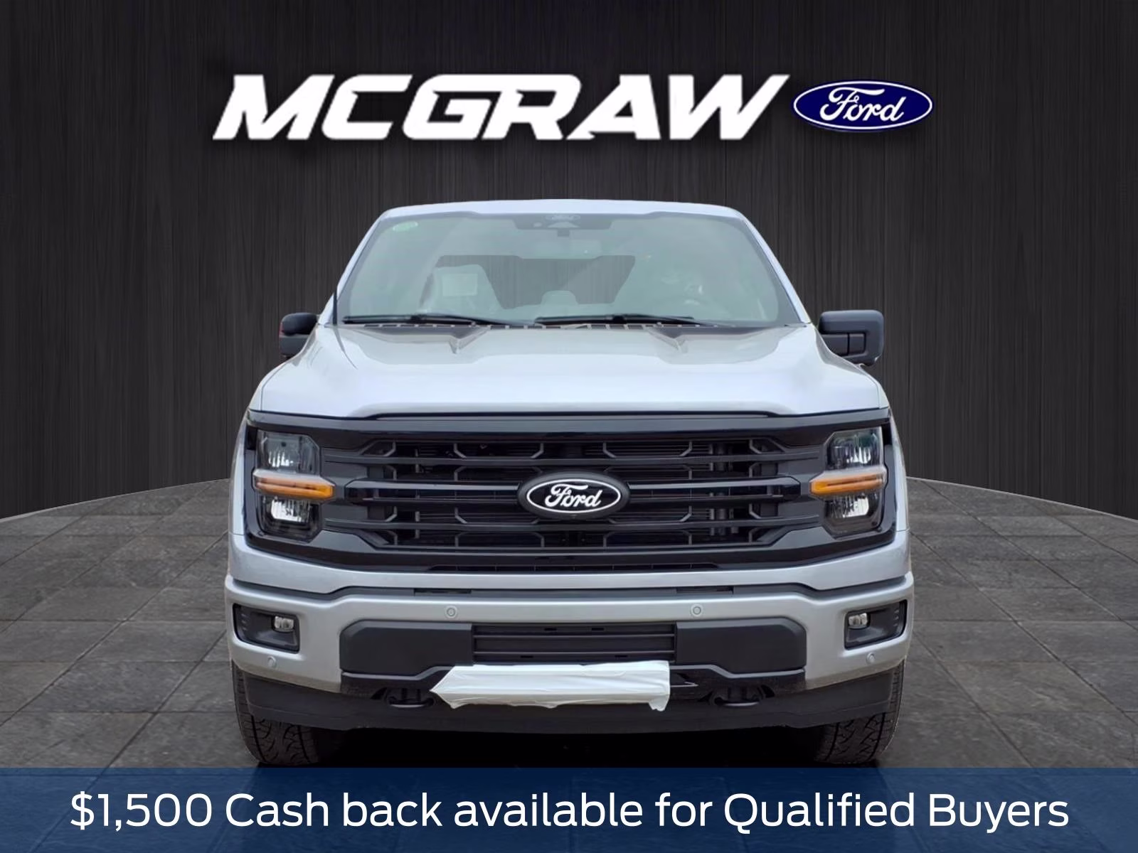 2026 Silver Metallic Ford F-150 XLT 4X4 Truck