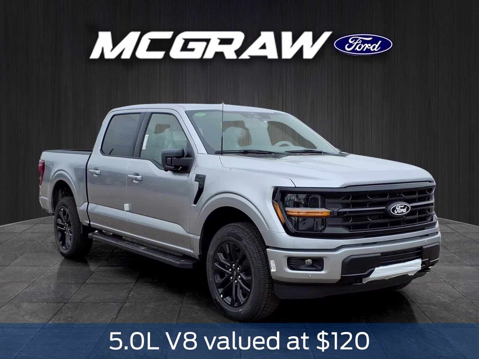 2026 Silver Metallic Ford F-150 XLT 4X4 Truck