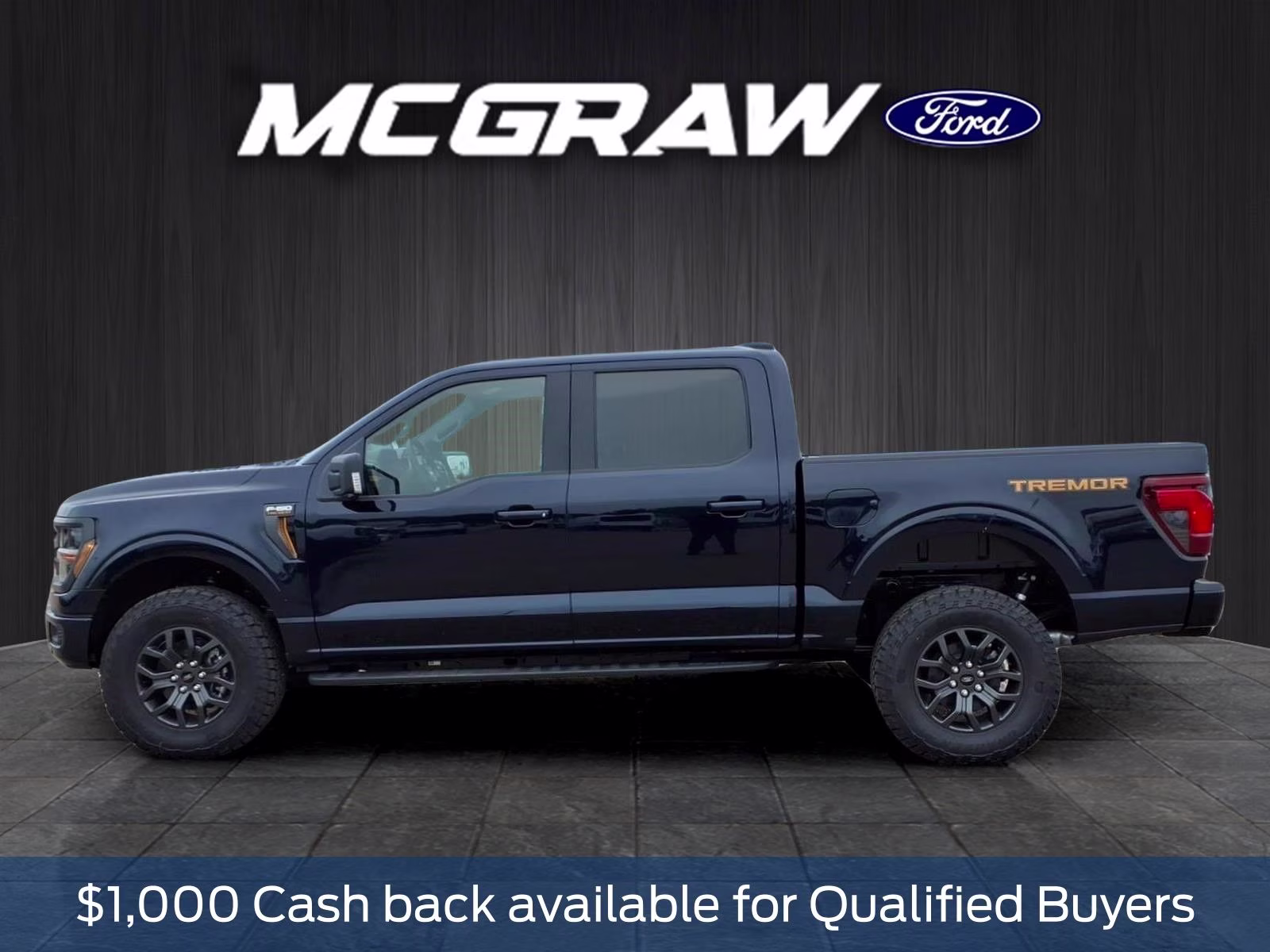 2026 Blue Metallic Ford F-150 Tremor 4X4 Truck