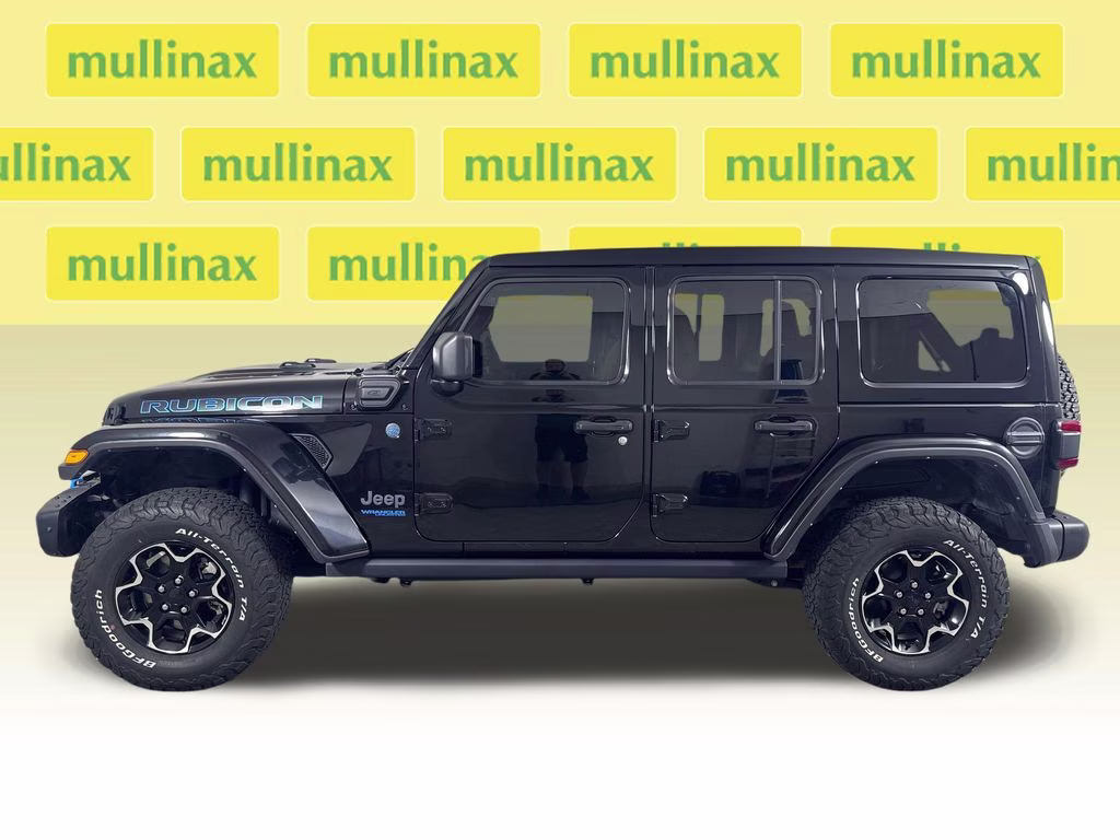 2021 Black Clearcoat Jeep Wrangler Unlimited Rubicon 4xe 4X4 SUV