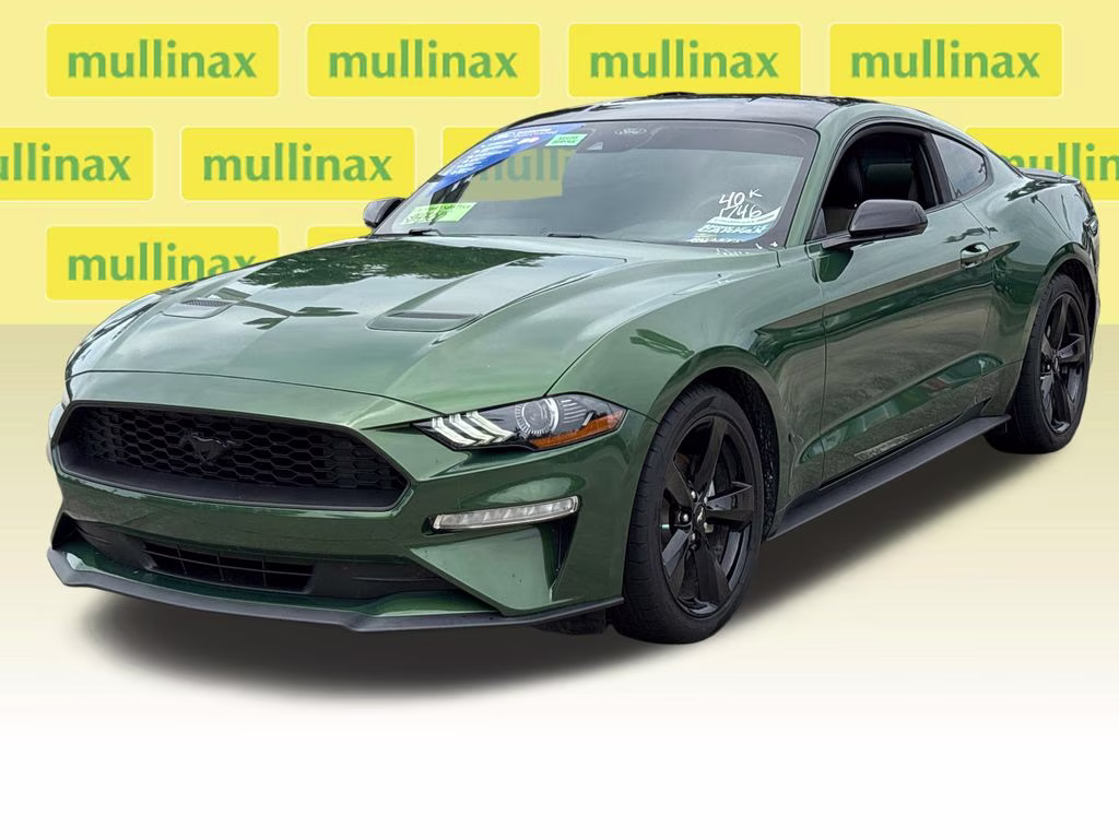 2023 Green Metallic Ford Mustang EcoBoost RWD Coupe