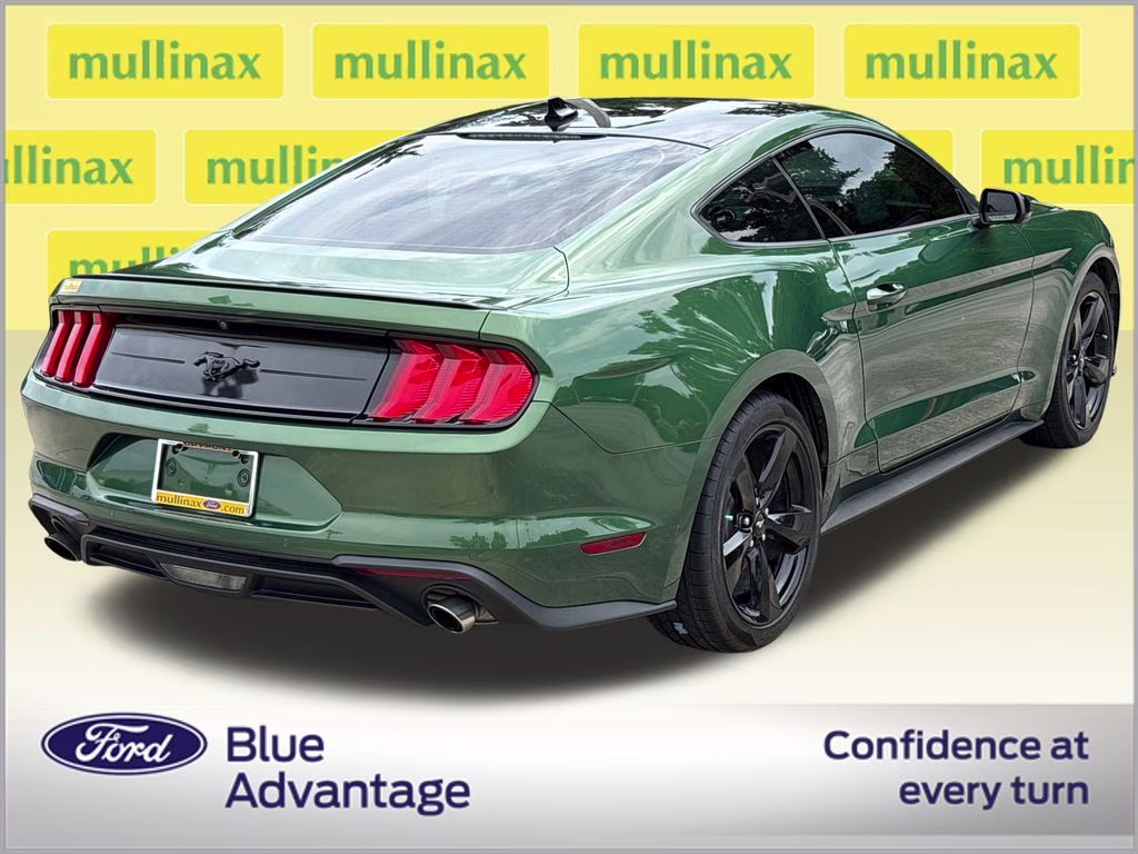 2023 Green Metallic Ford Mustang EcoBoost RWD Coupe