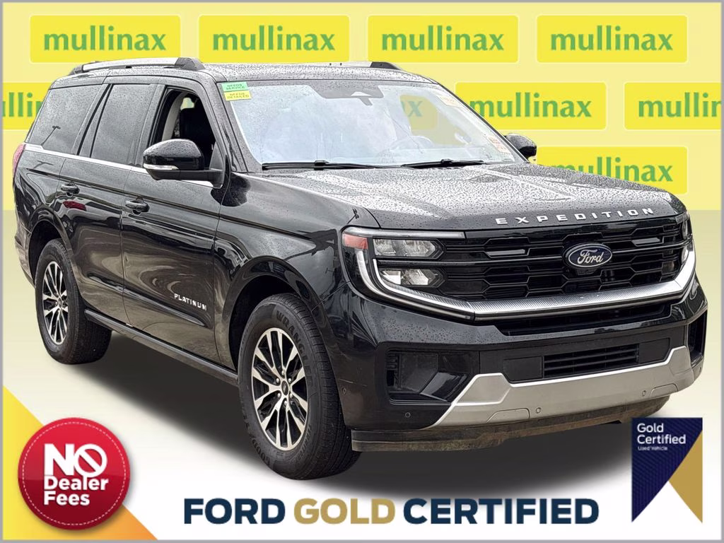 2025 Agate Black Metallic Ford Expedition Platinum 4X4 SUV