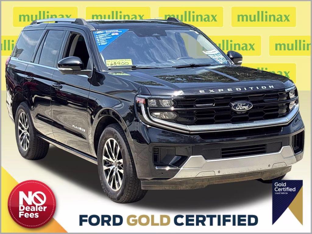 2025 Agate Black Metallic Ford Expedition Platinum 4X4 SUV