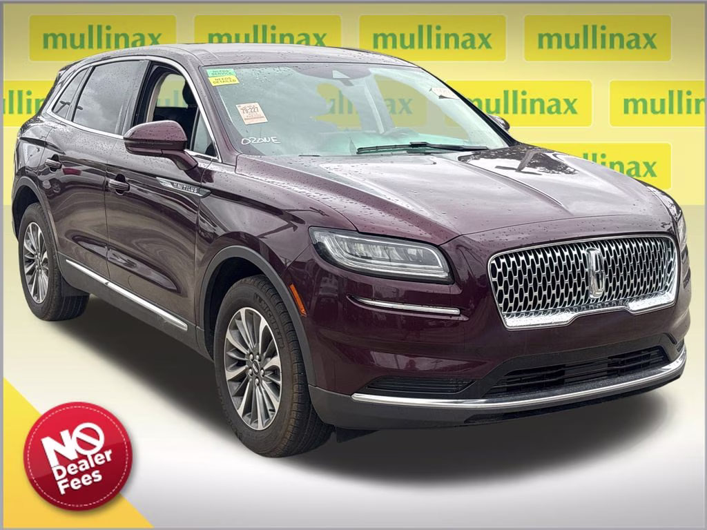2023 Burgundy Velvet Metallic Tinted Clearcoat Lincoln Nautilus Standard FWD SUV
