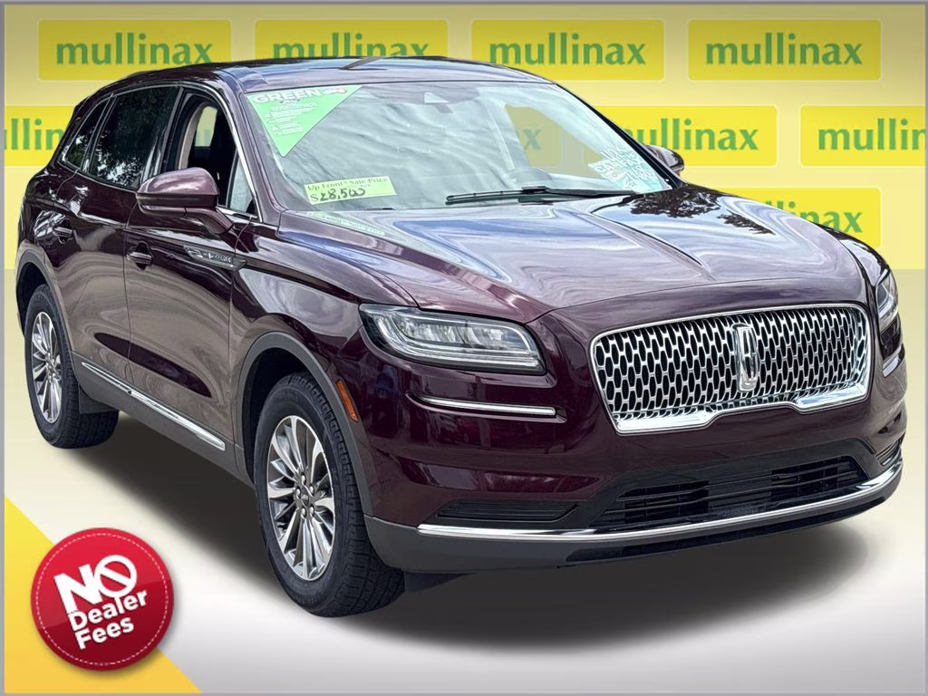 2023 Burgundy Velvet Metallic Tinted Clearcoat Lincoln Nautilus Standard FWD SUV