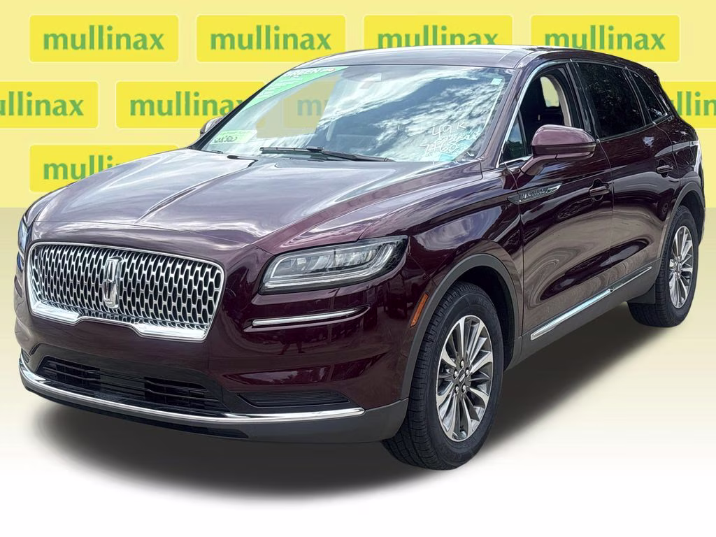 2023 Burgundy Velvet Metallic Tinted Clearcoat Lincoln Nautilus Standard FWD SUV