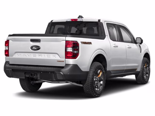 2025 White Metallic Ford Maverick Tremor AWD Truck