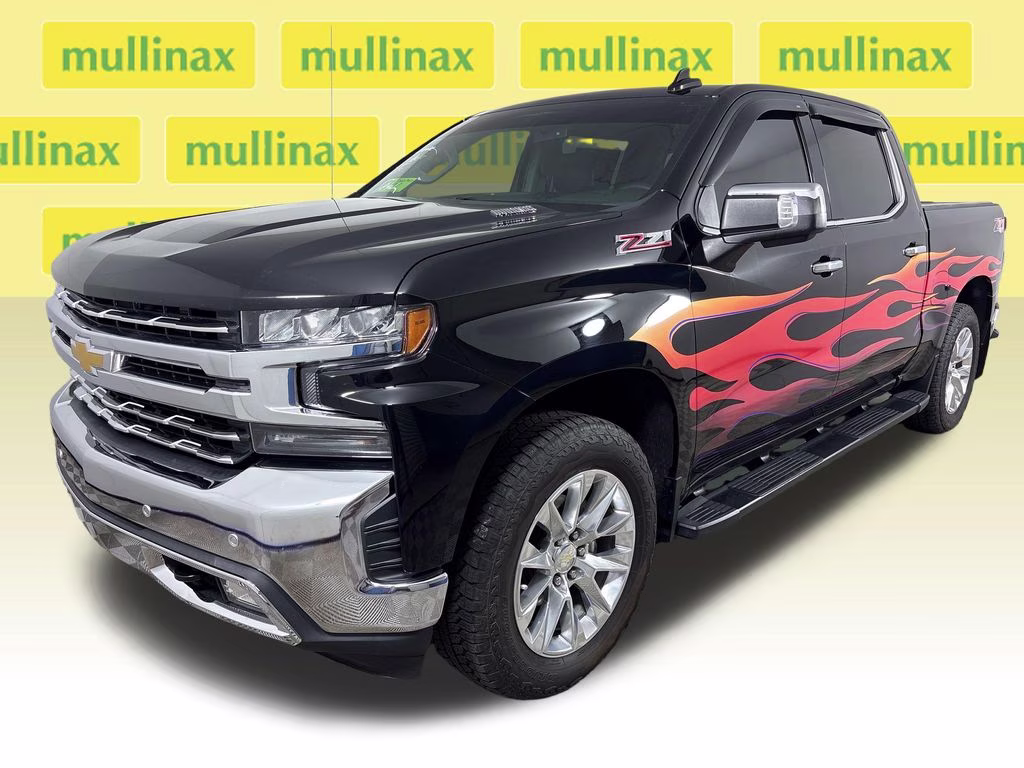 2020 Black Chevrolet Silverado 1500 LTZ 4X4 Truck
