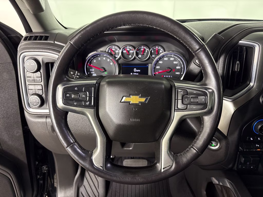2020 Black Chevrolet Silverado 1500 LTZ 4X4 Truck