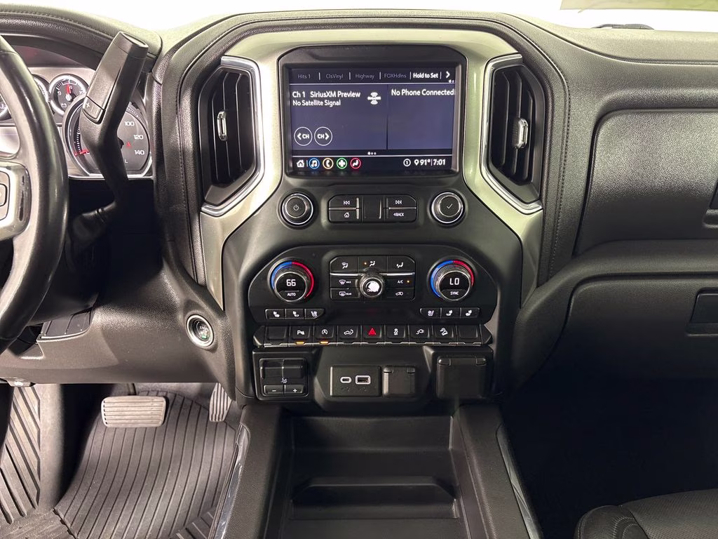 2020 Black Chevrolet Silverado 1500 LTZ 4X4 Truck
