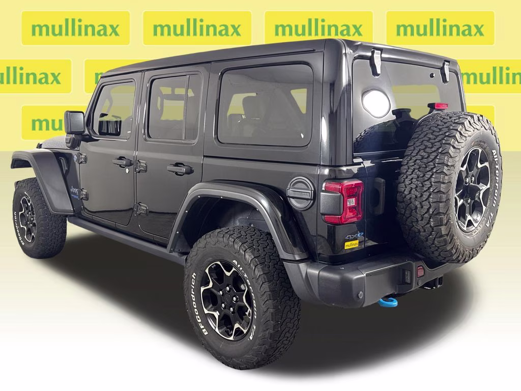 2021 Black Clearcoat Jeep Wrangler Unlimited Rubicon 4xe 4X4 SUV