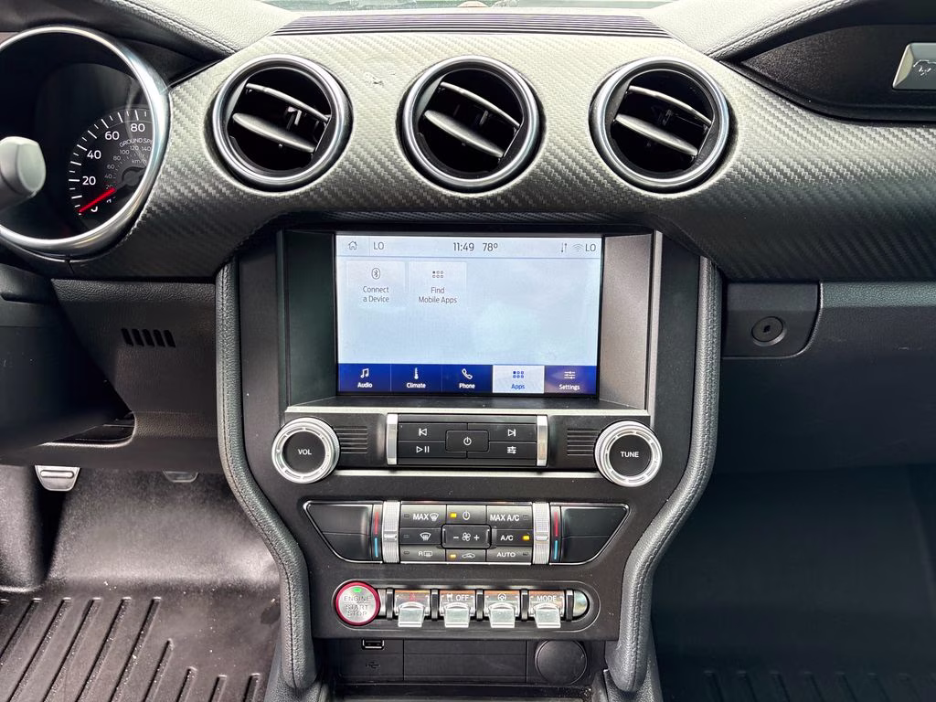 2023 Green Metallic Ford Mustang EcoBoost RWD Coupe