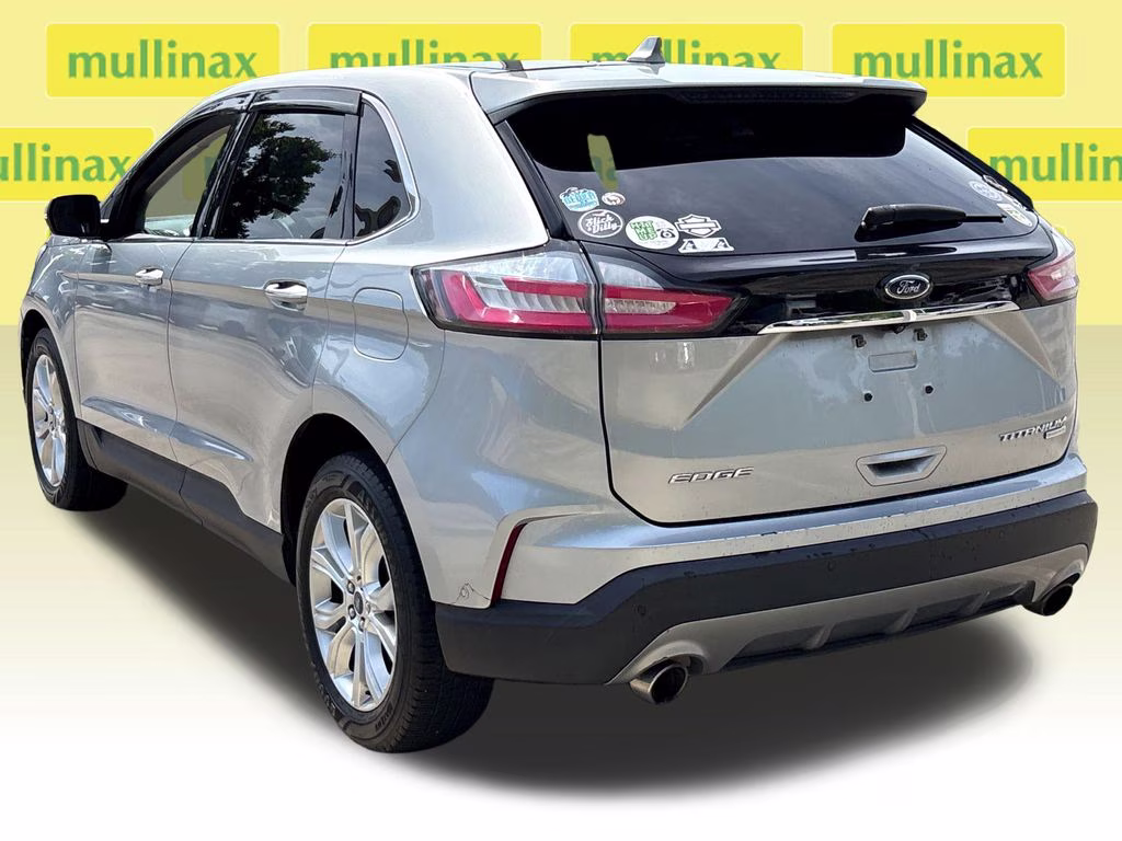 2020 Iconic Silver Metallic Ford Edge Titanium FWD SUV