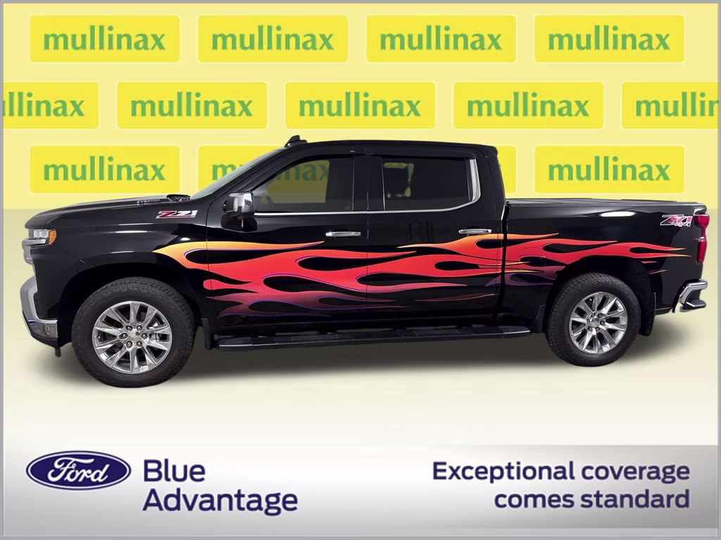 2020 Black Chevrolet Silverado 1500 LTZ 4X4 Truck