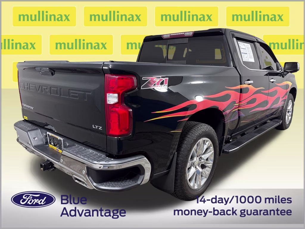2020 Black Chevrolet Silverado 1500 LTZ 4X4 Truck