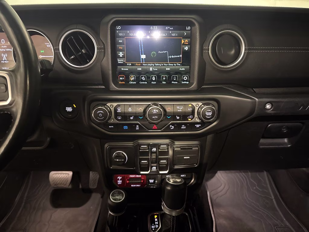 2021 Black Clearcoat Jeep Wrangler Unlimited Rubicon 4xe 4X4 SUV