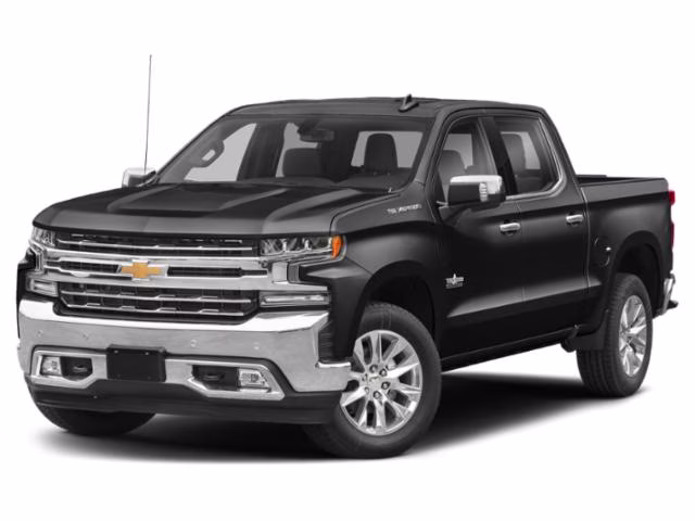 2020 Black Chevrolet Silverado 1500 LTZ 4X4 Truck
