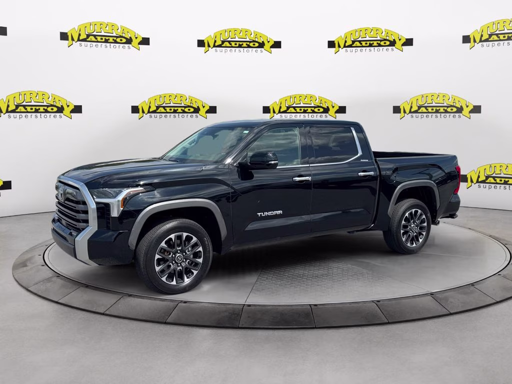 2024 Midnight Black Metallic Toyota Tundra Limited 4X4 Truck
