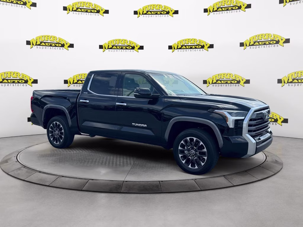 2024 Midnight Black Metallic Toyota Tundra Limited 4X4 Truck
