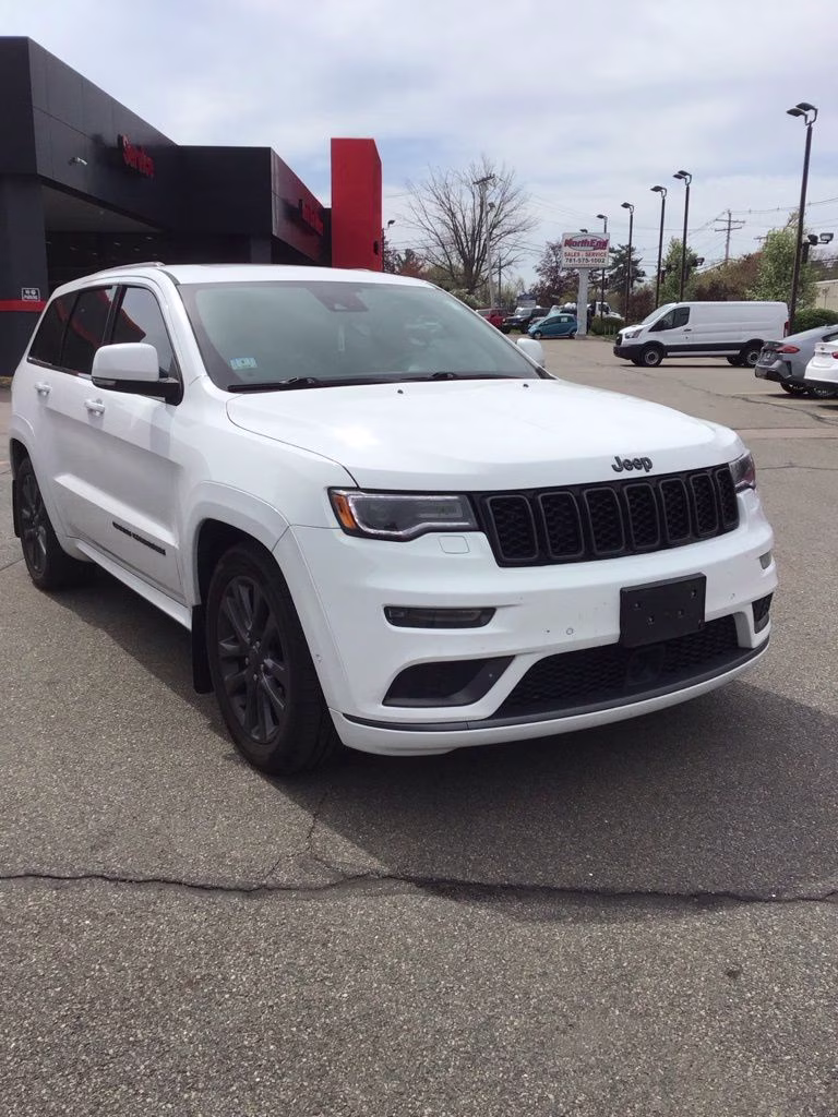 2018 Bright White Clearcoat Jeep Grand Cherokee High Altitude 4X4 SUV