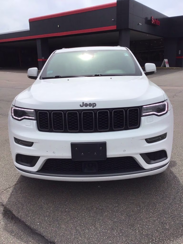 2018 Bright White Clearcoat Jeep Grand Cherokee High Altitude 4X4 SUV