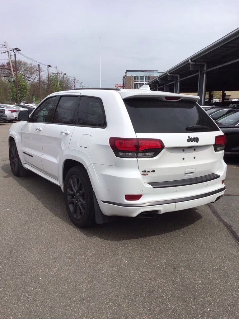 2018 Bright White Clearcoat Jeep Grand Cherokee High Altitude 4X4 SUV