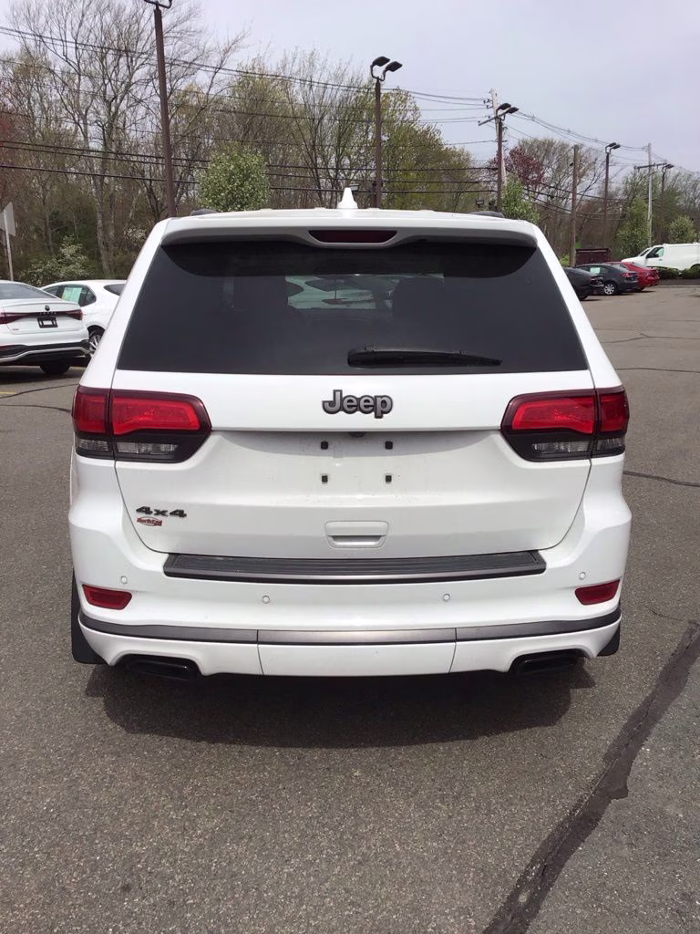 2018 Bright White Clearcoat Jeep Grand Cherokee High Altitude 4X4 SUV