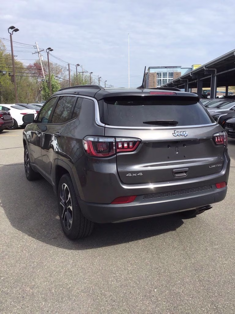 2022 Granite Crystal Metallic Clearcoat Jeep Compass Limited 4X4 SUV