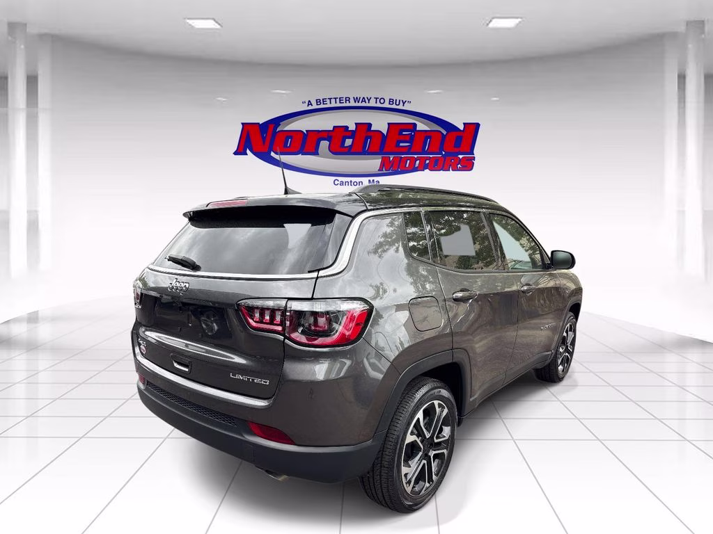 2022 Granite Crystal Metallic Clearcoat Jeep Compass Limited 4X4 SUV