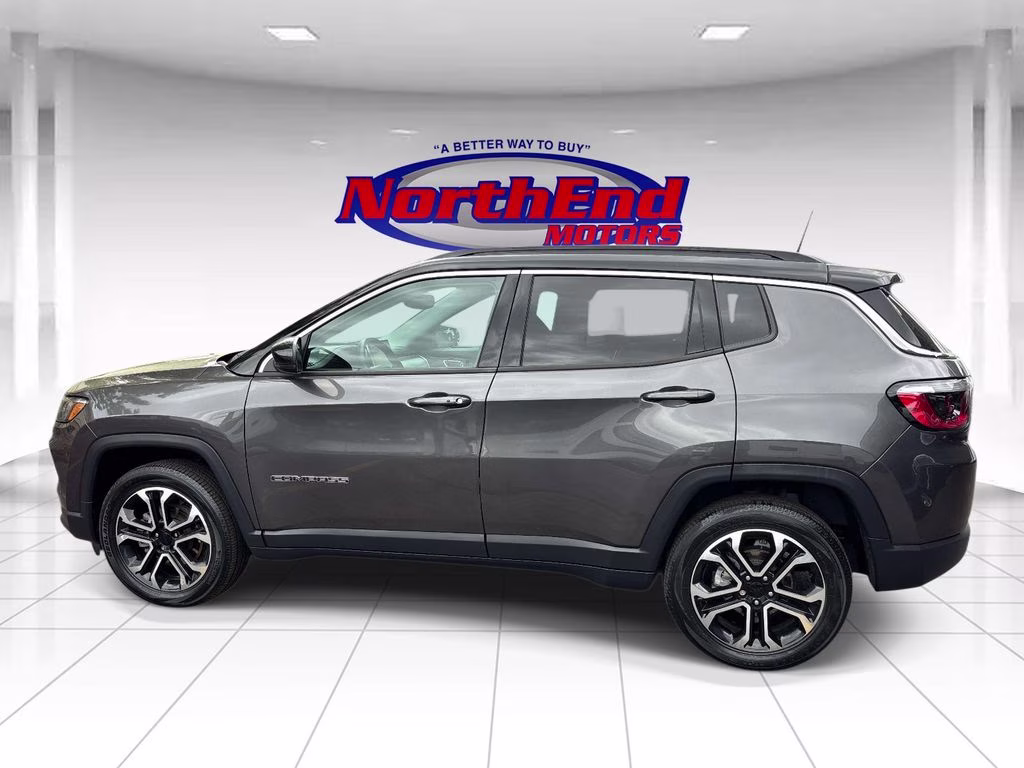 2022 Granite Crystal Metallic Clearcoat Jeep Compass Limited 4X4 SUV