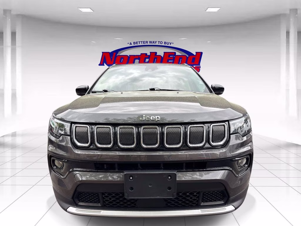 2022 Granite Crystal Metallic Clearcoat Jeep Compass Limited 4X4 SUV