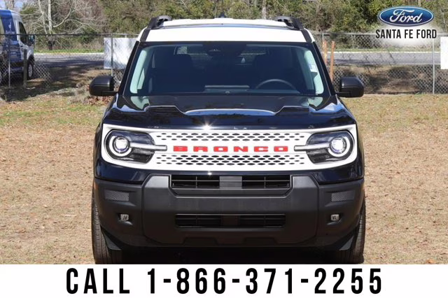 2025 Black Ford Bronco Sport Heritage 4X4 SUV