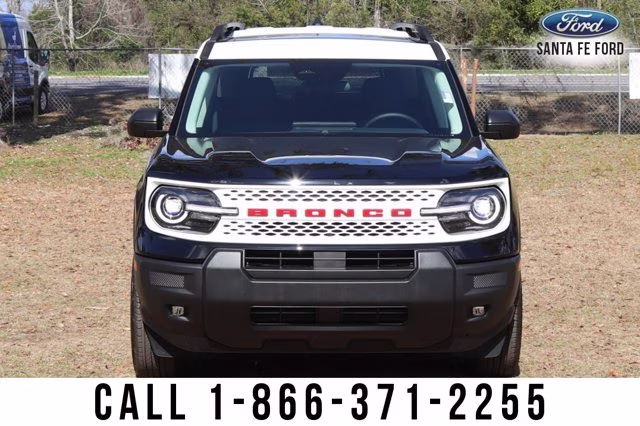 2025 Black Ford Bronco Sport Heritage 4X4 SUV
