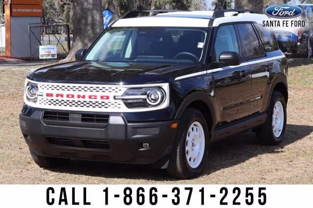 2025 Black Ford Bronco Sport Heritage 4X4 SUV