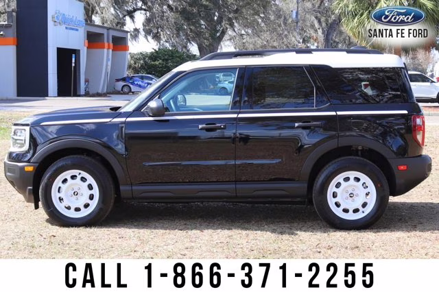 2025 Black Ford Bronco Sport Heritage 4X4 SUV