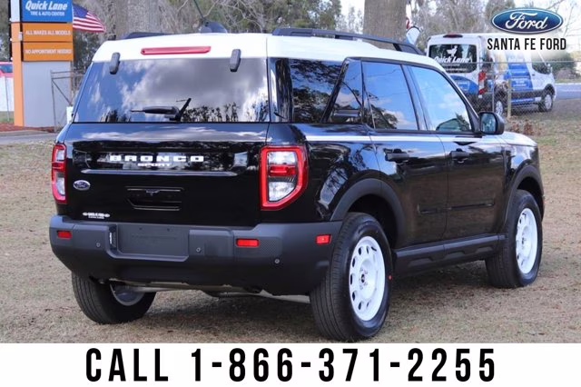2025 Black Ford Bronco Sport Heritage 4X4 SUV