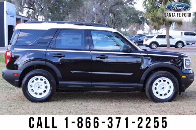 2025 Black Ford Bronco Sport Heritage 4X4 SUV