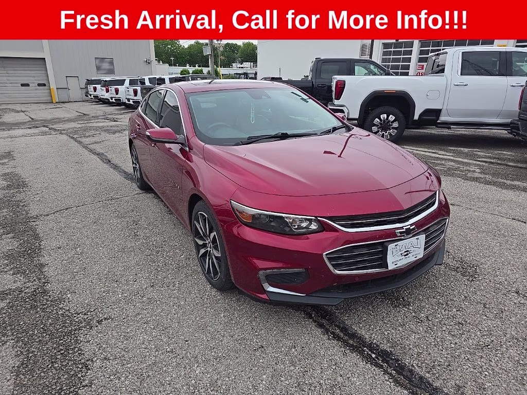 2018 Cajun Red Tintcoat Chevrolet Malibu LT FWD Sedan