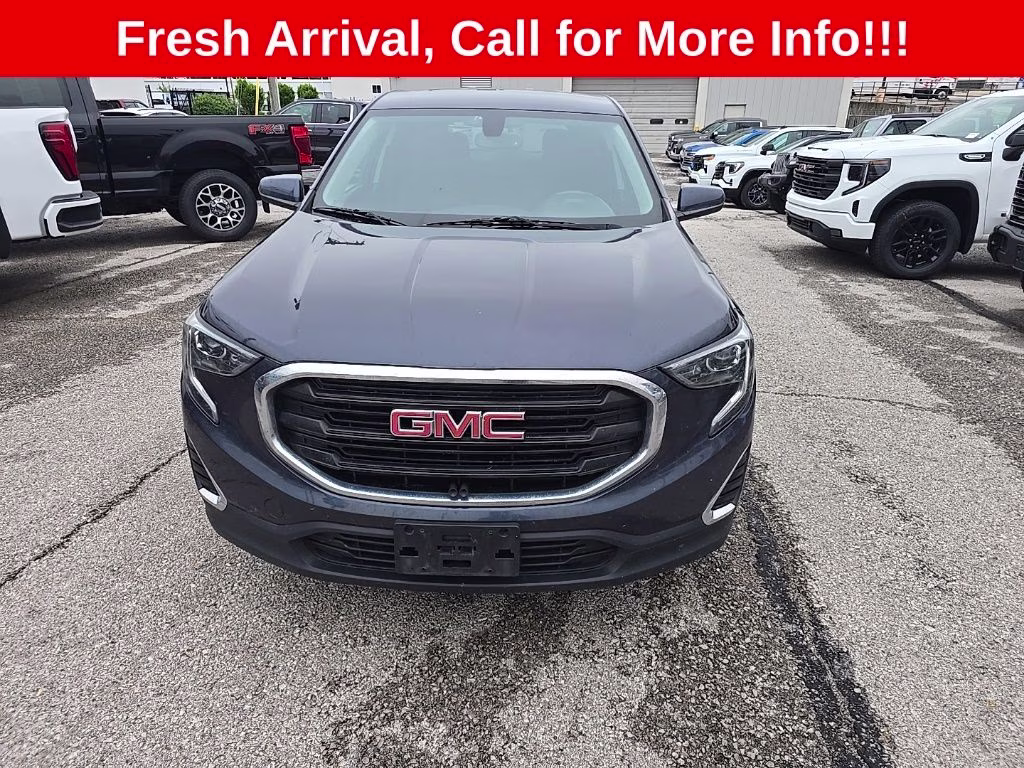 2019 Blue Steel Metallic GMC Terrain SLE FWD SUV