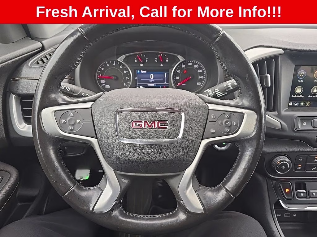 2019 Blue Steel Metallic GMC Terrain SLE FWD SUV