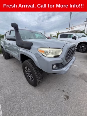 2021 Cement Toyota Tacoma TRD Off-Road 4X4 Truck