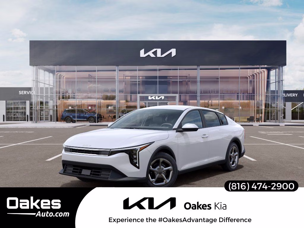 2026 Snow White Pearl Kia K4 LXS FWD Sedan