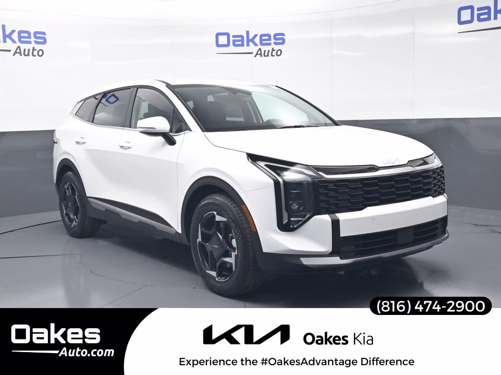 2026 Glacial White Pearl Kia Sportage EX FWD SUV