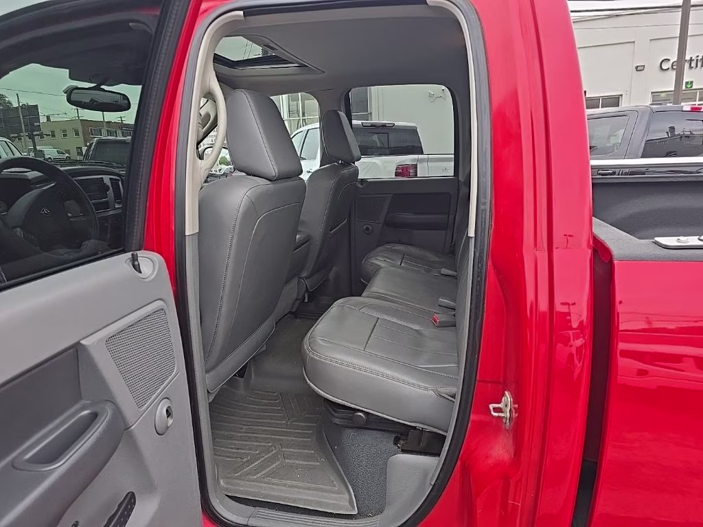 2008 Flame Red Clearcoat Dodge Ram 1500 SLT 4X4 Truck