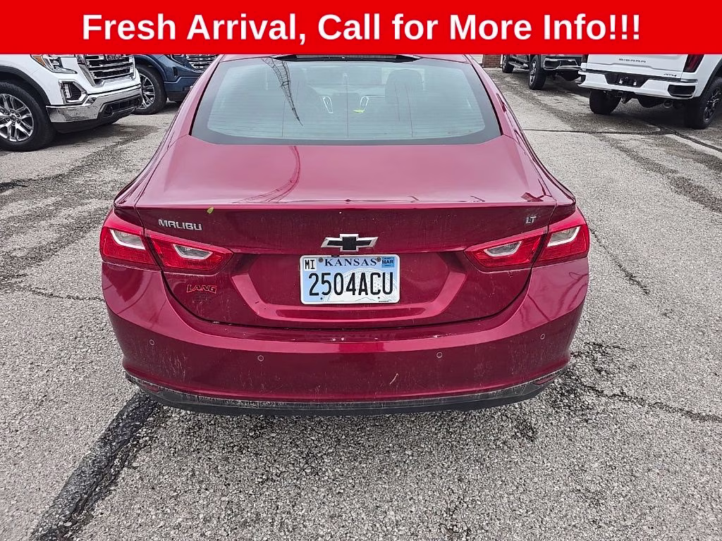 2018 Cajun Red Tintcoat Chevrolet Malibu LT FWD Sedan