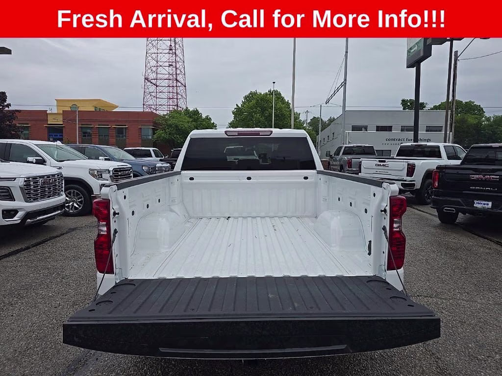 2026 Summit White Chevrolet Silverado 1500 Custom 4X4 Truck