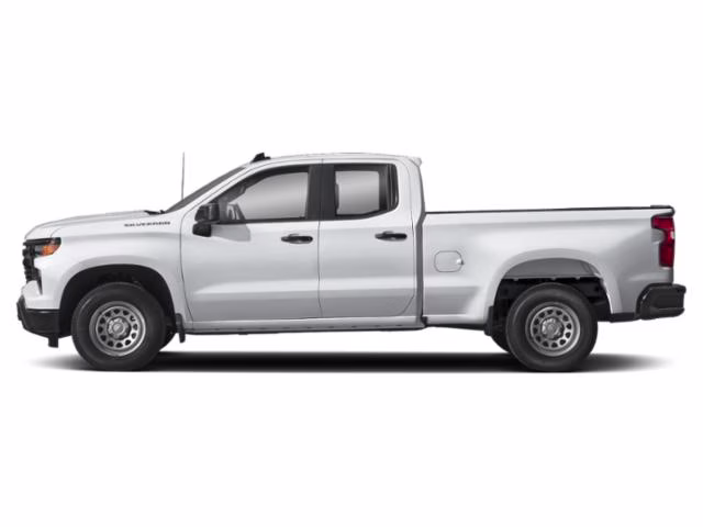 2026 Summit White Chevrolet Silverado 1500 Custom 4X4 Truck